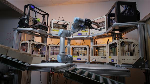 tend ai 人工智能機械臂- 幫3D打印機換物料