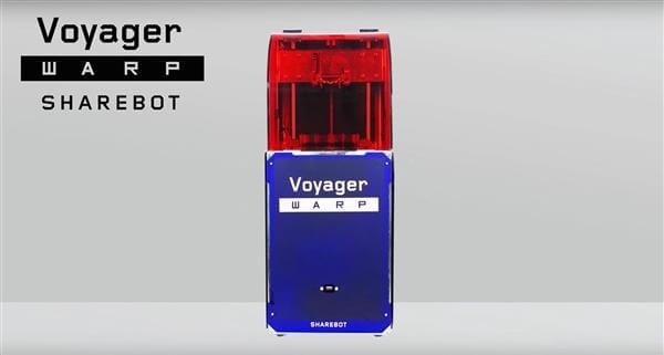 超快速DLP技術3D打印機 Sharebot Voyager Warp