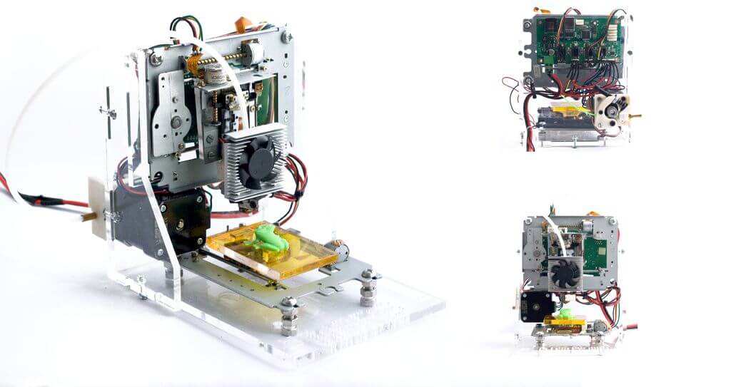 EWaste3D -利用電子廢料DIY低成本的3D打印機