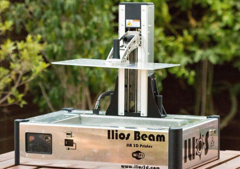 方便攜帶的SLA 3D印表機 Ilios Beam
