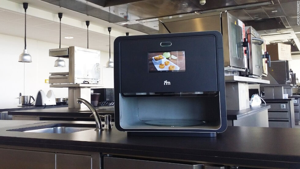 智能式3D食物列 印機 Natural Machines Foodini
