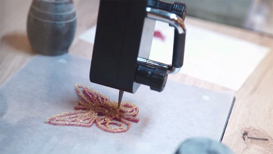 首款糖果3D列印機正式推出