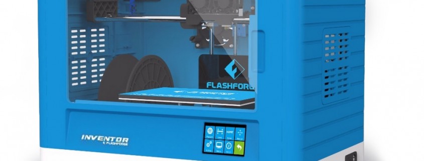 Flashforge Inventor I 打印3D模型穩定