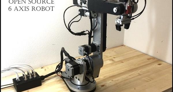 可自己DIY的3D打印6軸機械臂