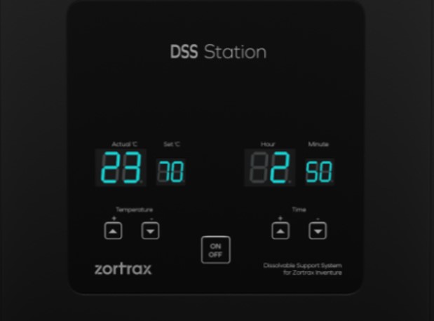 快速將水溶性支撐溶解的Zortrax DSS Station 2