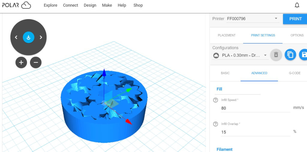 Polar Cloud 3D打印雲端平台有什麼功能