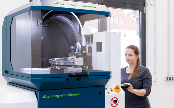 3D打印矽膠的工業式打印機
