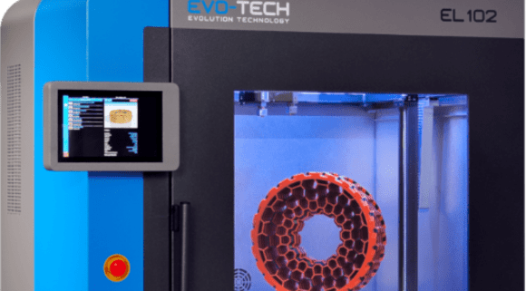 打印高溫物料的EVO-TECH EL-102工業巨型3D打印機 1