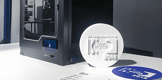 Zortrax M200 Plus獲頒發新技術優秀設計獎