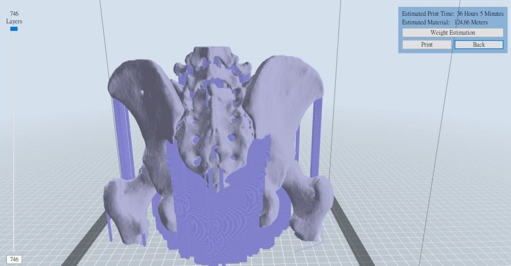 3D打印中樹枝型支撐比一般支撐有什麼優勝之處