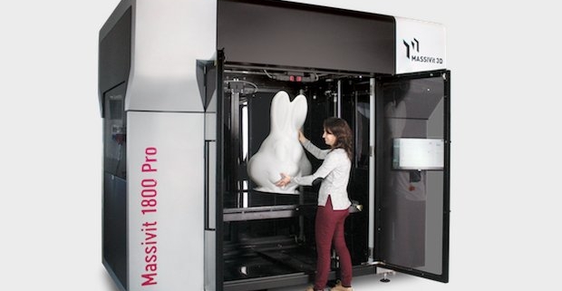 Massivit 推出了新的工業式3D打印機1800 Pro