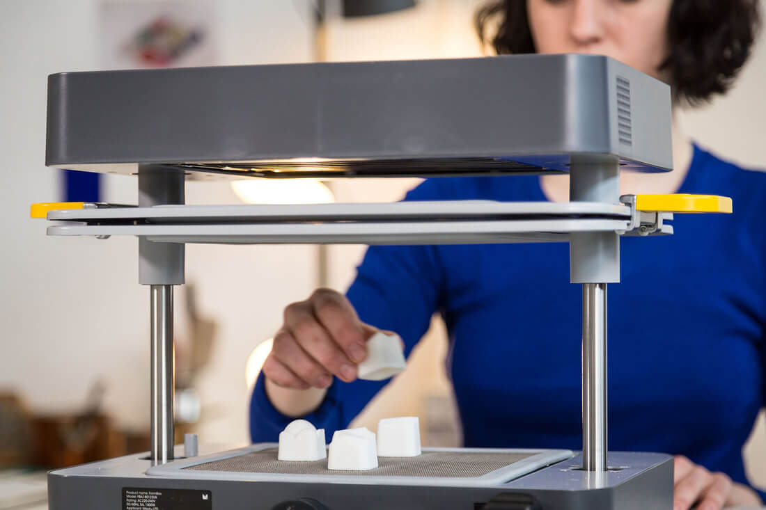 透過3D打印及真空成型吸塑DIY製作朱古力？