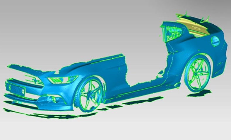 利用3D掃描使汽車客製化變為現實