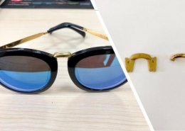 如何將爛掉的眼鏡框透過3D打印及掃描技術修復？
