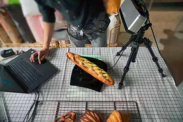 麵包都可以整個3D掃描