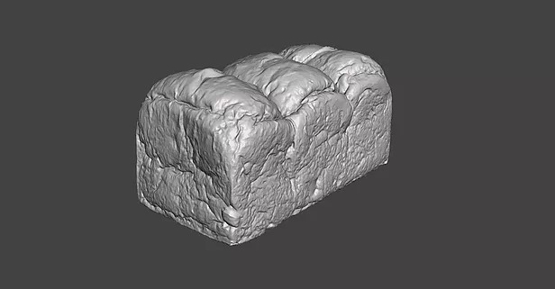 麵包都可以整個3D掃描