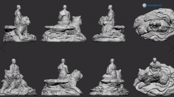 利用3D掃描輕鬆製作高精度雕像
