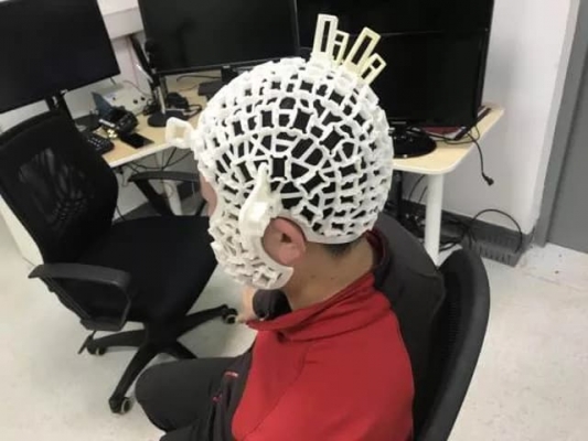 3D掃描器輔助腦電波科學研究？