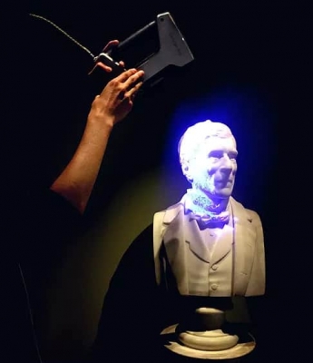 利用3D掃描器幫助建立雕塑數碼博物館