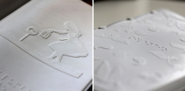 第一本3D打印出來的盲人書籍