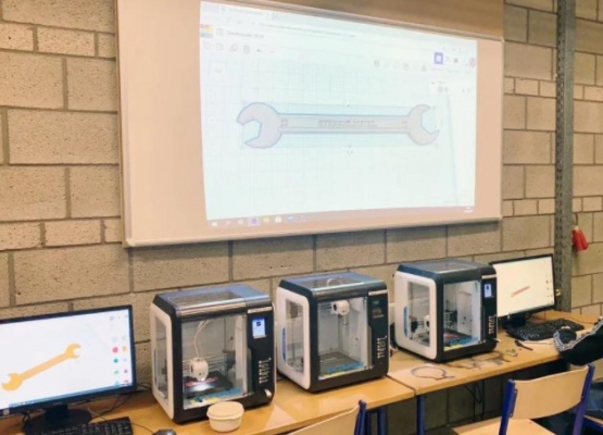 利用3D打印機建立學校新創作平台 1