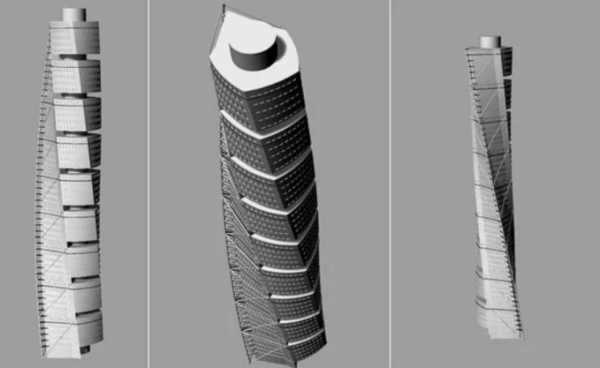 通過3D打印Turning Torso向建築師Calatrava致敬2