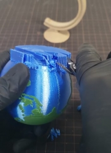 怎樣3D打印出雙色地球儀呢？3