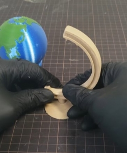 怎樣3D打印出雙色地球儀呢？4