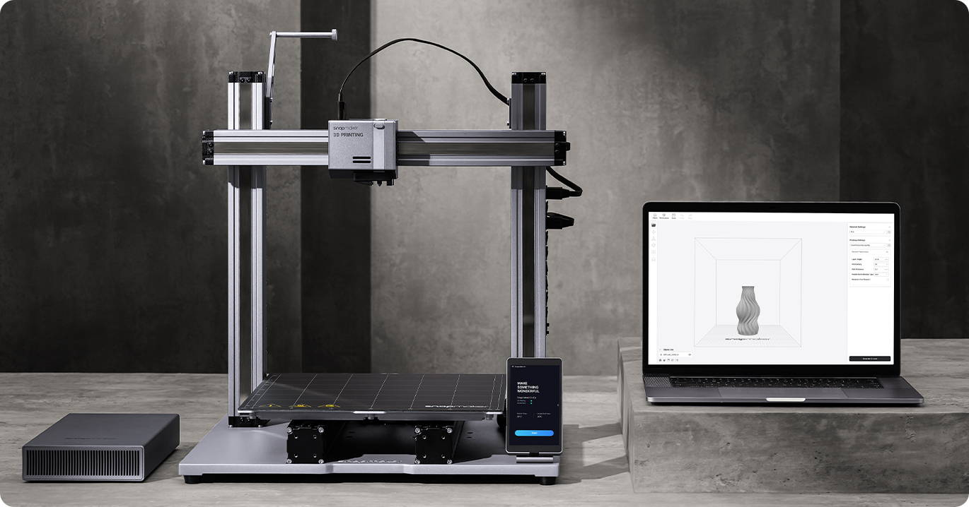 具備3D打印、激光雕刻、CNC雕刻功能的桌面3D打印機—Snapmaker
