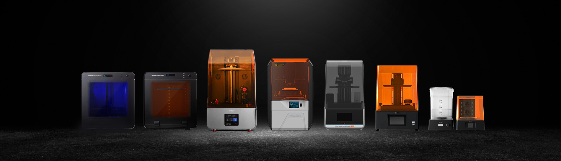 Resin 3D printers